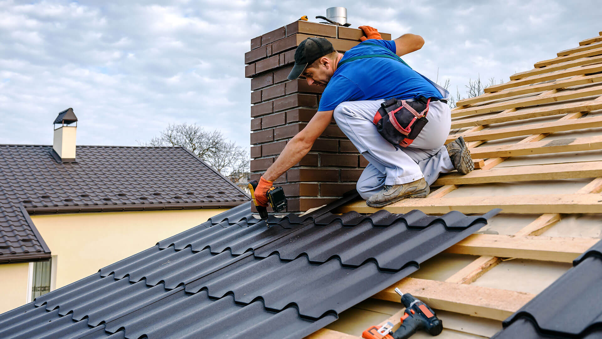 Roof and flashing repair